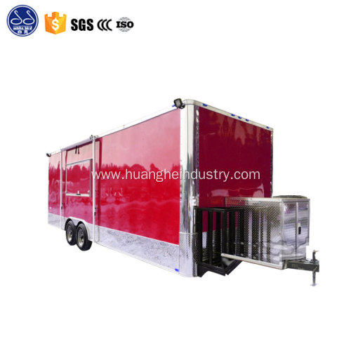 mobile food car for snack kiosk